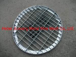 Construction Materials Hot DIP Galvanized Trench Cover Drainage Pit Cover Steel Drainage Cover Floor Drain Cover Ditch Cover Steel Manhole Cover